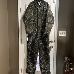 Mossy Oak Jumpsuit with Woodland Camo Accents